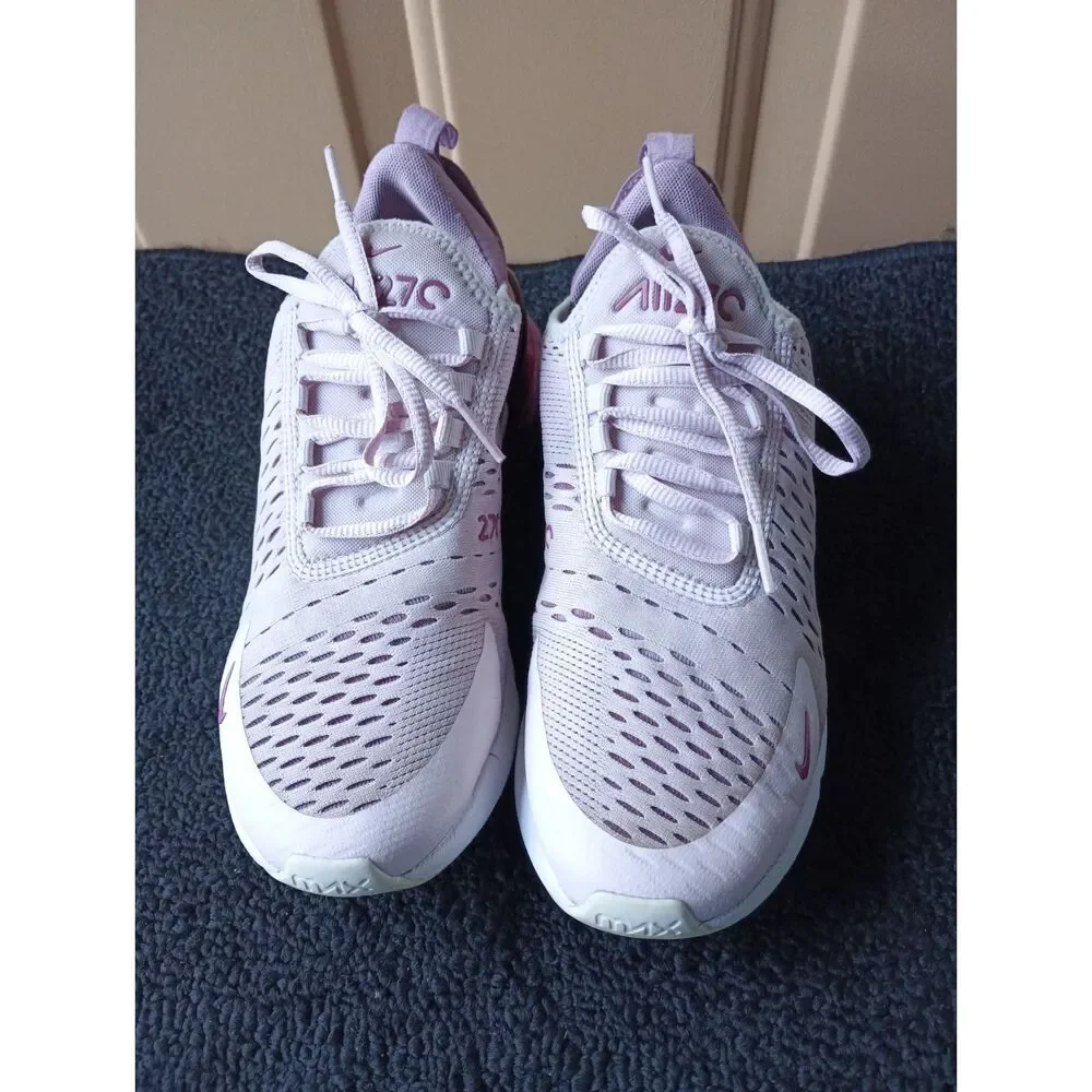 Nike Air Max 270 Women's Sneakers – Light Pink/Dusty Plum – Size 7.5